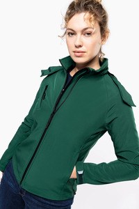 Kariban K414 - LADIES HOODED SOFTSHELL JACKET