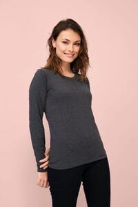 SOLS 02075 - Imperial långärmad T-shirt för kvinnor