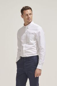 SOLS 02922 - Baltimore Fit långärmad poplinskjorta för män