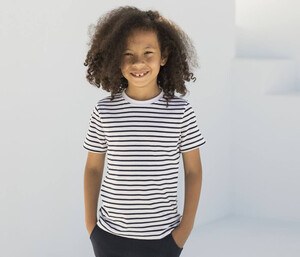SF Mini SM202 - Barn-T-shirt med sjömanstil