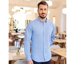 VELILLA V5004S - Oxford skjorta för män
