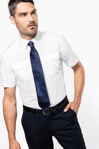 Kariban K503 - Kortärmad pilotskjorta för män