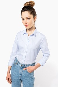 Kariban K510 - Långärmad poplinskjorta för kvinnor