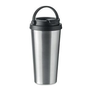 GiftRetail MO6577 - HAEN Mugg rostfri dubbelvägg 500 ml