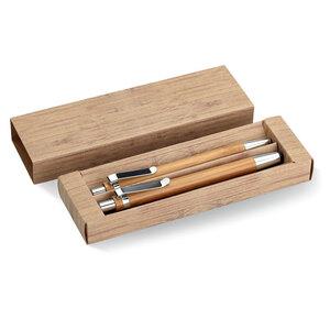 GiftRetail MO8111 - BAMBOOSET Pennset i Bambu