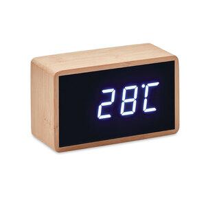 GiftRetail MO9921 - MIRI CLOCK Väckarklocka i Bambu