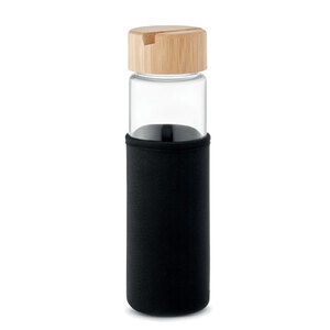 GiftRetail MO2106 - TINAROO Glasflaska med bambulock 600ml