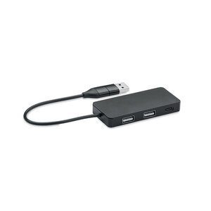 GiftRetail MO2142 - HUB-C USB-hubb med 3 portar